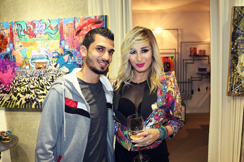 Suzi in Beirut at Vick Vanlian Showroom